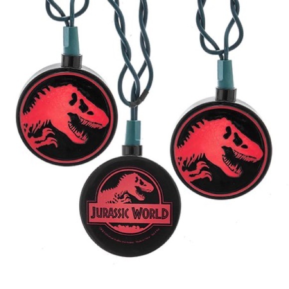 Kurt Adler Jurassic World String Lights - Picture 1 of 2